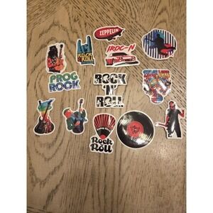 Rock N Roll Stickers Decal Rock Guitars New Decals 50 Music skateboard laptop